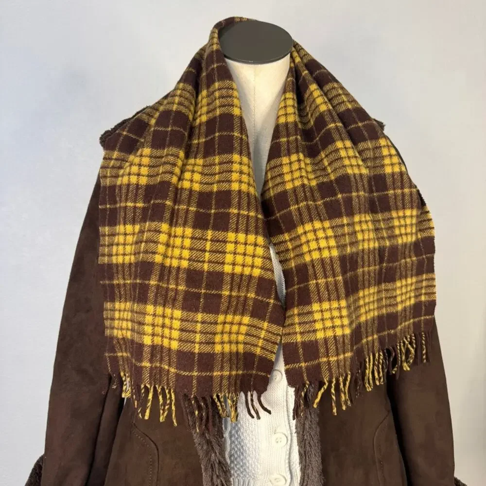 Vintage wool plaid